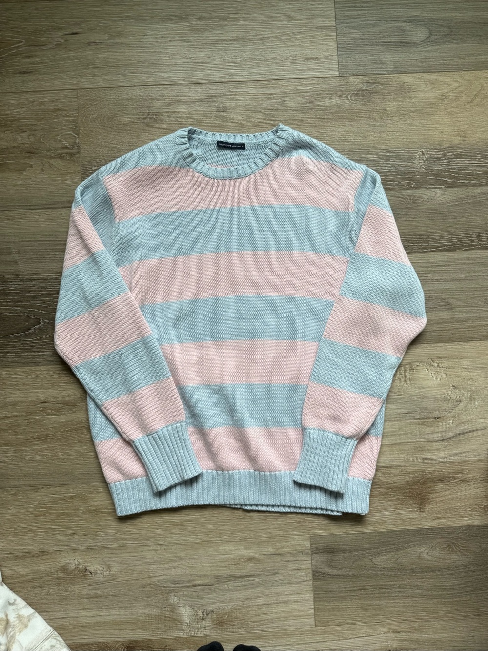 Brandy Melville Striped Crewneck Sweater